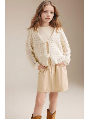 DeFacto Ajurlu Hırka Kız Çocuk G7758A826SP