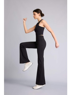 DeFacto Airtech Flare Fit Beli Saran Sporcu Pantolon C9192AX26SP