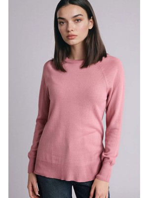 DeFacto Relax Fit Bisiklet Yaka Basic Düz Triko Kazak I6913AZ25WN