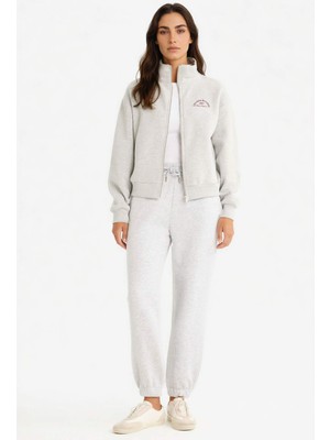 DeFacto Basic Düz Cepli Beli Bağcıklı Kalın Jogger Eşofman Altı F9622AX25AU
