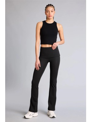 DeFacto Beli Katlamalı Eşofman Altı G5966AX25AU