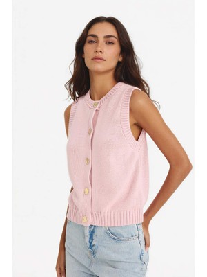 DeFacto Relax Fit Düğmeli Triko Süveter F7162AX25HS