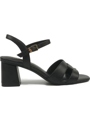 Nine West Nadıra 6fx Siyah Kadın Comfort Sandalet