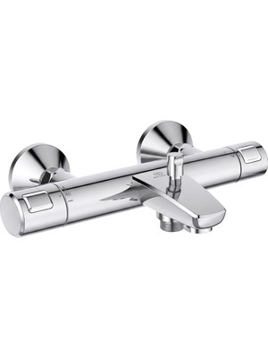 Ideal Standard Ceratherm T25 Termostatik Banyo Bataryası-Krom