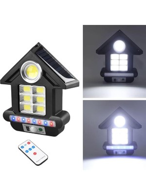 Indispensablely CL-S180 Solarlı Kumandalı Sensörlü Kapı Aydınlatması