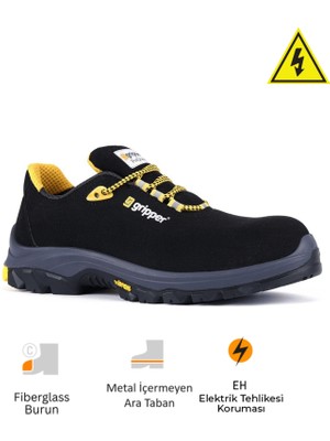 Mekap Pro Gripper Energy Executive Low Gpr-55 S3 Src Hro Fiberglass burun Elektirkçi Iş Ayakkabısı