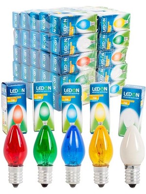 Indispensablely Ledon LD-1407R Renkli 7W Parfum Ampul (50’lik Kutu)