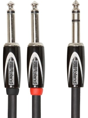 Royal Rain Store Black-Serisi Bağlantı Eklemesi/split Kablo – 6, 3-Mm-Trs- 2x 6, 3-Mm Jak, Uzunluk: 3m – RCC-10-TR28V2