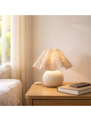 Homing Flora Çiçek Desenli Abajur 242481