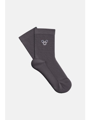 Reflect Studio Koala Havlu Çorap - Gri
