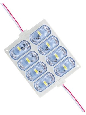 Indispensablely 12 Volt 6 Watt Soğuk Beyaz Yanıp Sönen 3030 Modül LED