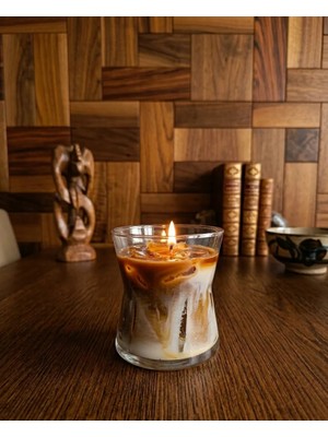 Drn Cam Bardakta Ice Latte Kokulu Mum
