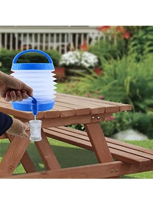 MarkEntegra Katlanabilir Termos Su Bidonu, 5.5 Litre Kapasite