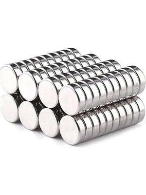 Royal Rain Store Magneteksan Neodyum Yuvarlak Disk Magnet - Ø5x2 mm (50 Adet Set)