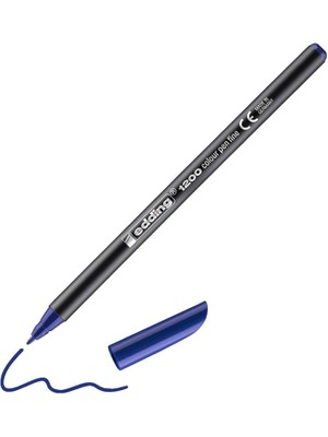 Royal Rain Store 1200 Ince Uçlu Keçeli Kalem - Mavi - 1 Kalem - Yuvarlak Uçlu 1 mm