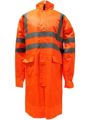 Junıor JN1112 Turuncu Oxford Fosforluyağmurluk