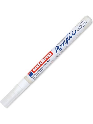 Royal Rain Store 5300 Akrilik Markör Ince - Beyaz - 1 Su Geçirmez Akrilik Markör - Ince Yuvarlak Uçlu 1-2 mm