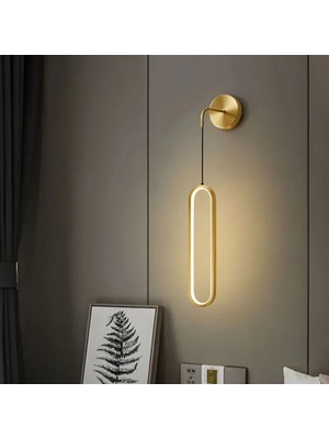 Ronisu Aydınlatma Yatak Odası Başucu Duvar Aplik Iskandinav Koridor ve Merdiven Duvar Lambası, Oturma Odası Aplik