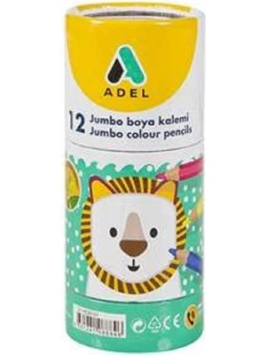 Royal Rain Store 9520 Jumbo Hexa Boya Kalemi 12'li 44593