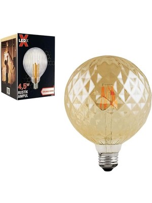 Indispensablely Ledx Gds-95 Kırılmaz Gövde 4,5 Watt Rustik Ampul