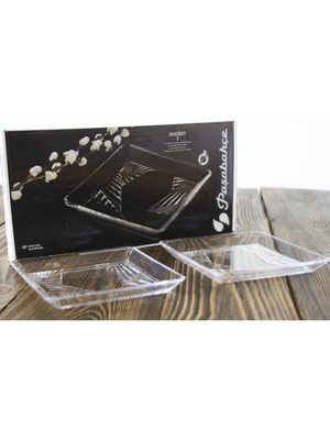 Madlen Tatlı Tabağı Çiftli Set, Zarif ve Şık Sunum Için Ideal