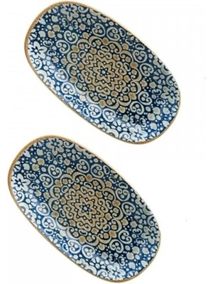 19 cm Oval Tabak Seti, Şık ve Zarif Sunumlar Için Mükemmel Seçenek