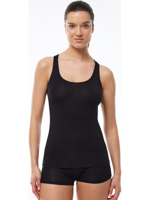 Malabadi Kadın 2 Li Paket Pamuk Elastan Atlet 129 2M129