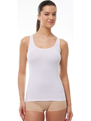 Malabadi Kadın 2 Li Paket Pamuk Elastan Atlet 129 2M129