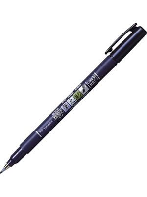 Tombow Fudenosuke Brush Pen Fırça Uçlu Kalem Yumuşak Uç - Siyah