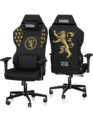 Exvega Andromeda Game Of Thrones Lannister House Oyuncu Koltuğu