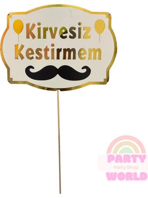 Party World Sünnet Temalı Konuşma Balonu Kürdanları – 5’li Set