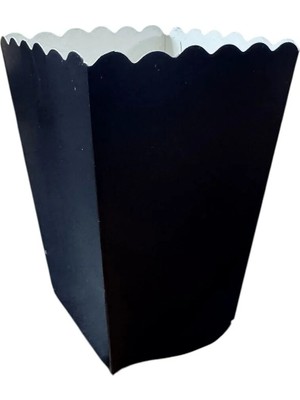 Party World 8'li Doğum Günü Karton Mısır-Popcorn Kutusu – Renkli Parti Sunum Kabı