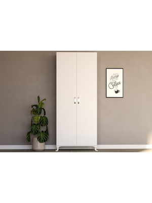 Metalia Gm 365 Deniz 4 Raflı Çok Amaçlı Dolap