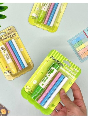 Royal Rain Store Kalem Görünümlü Basmalı Silgi Seti