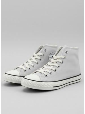 Homiro Unisex Uzun Keten Spor Ayakkabı - Gri