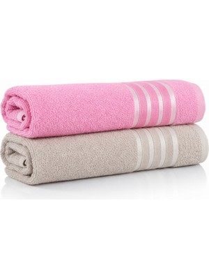 Asev Tekstil 2lı 70X140 Banyo Havlusu