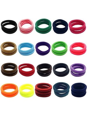 Royal Rain Store Saç Tokası 40 Adet Orta Boy Esnek Havlu Lastik Toka