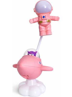 Astronot Gece Lambası Pembe