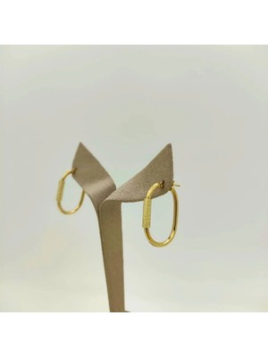 Oval Halka Küpe - KP00996