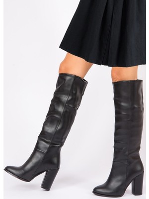Fox Shoes Siyah Kadın Çizme G922920509