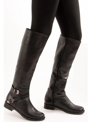 Fox Shoes Siyah Kadın Çizme E726203409