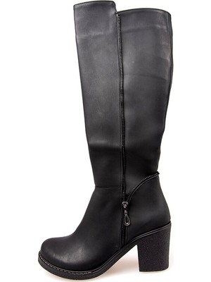 Fox Shoes Siyah Kadın Çizme G674252009