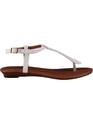 Fox Shoes Beyaz Kadın Sandalet B548393509