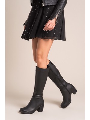 Fox Shoes Siyah Kadın Çizme C674250309