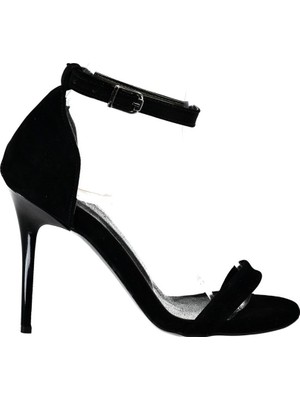 Fox Shoes Siyah Kadın Topuklu Ayakkabı B922112602