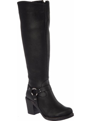 Fox Shoes Siyah Kadın Çizme E674250009