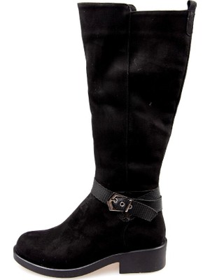 Fox Shoes Siyah Kadın Çizme G674240102