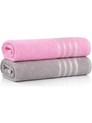 Asev Tekstil 2lı 70X140 Banyo Havlusu