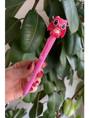 Stitch Yandan Basmalı Uçlu Kalem 07 - Pembe