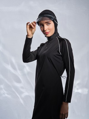 Alfasa 25520 Spor Uzun Tesettür Mayo